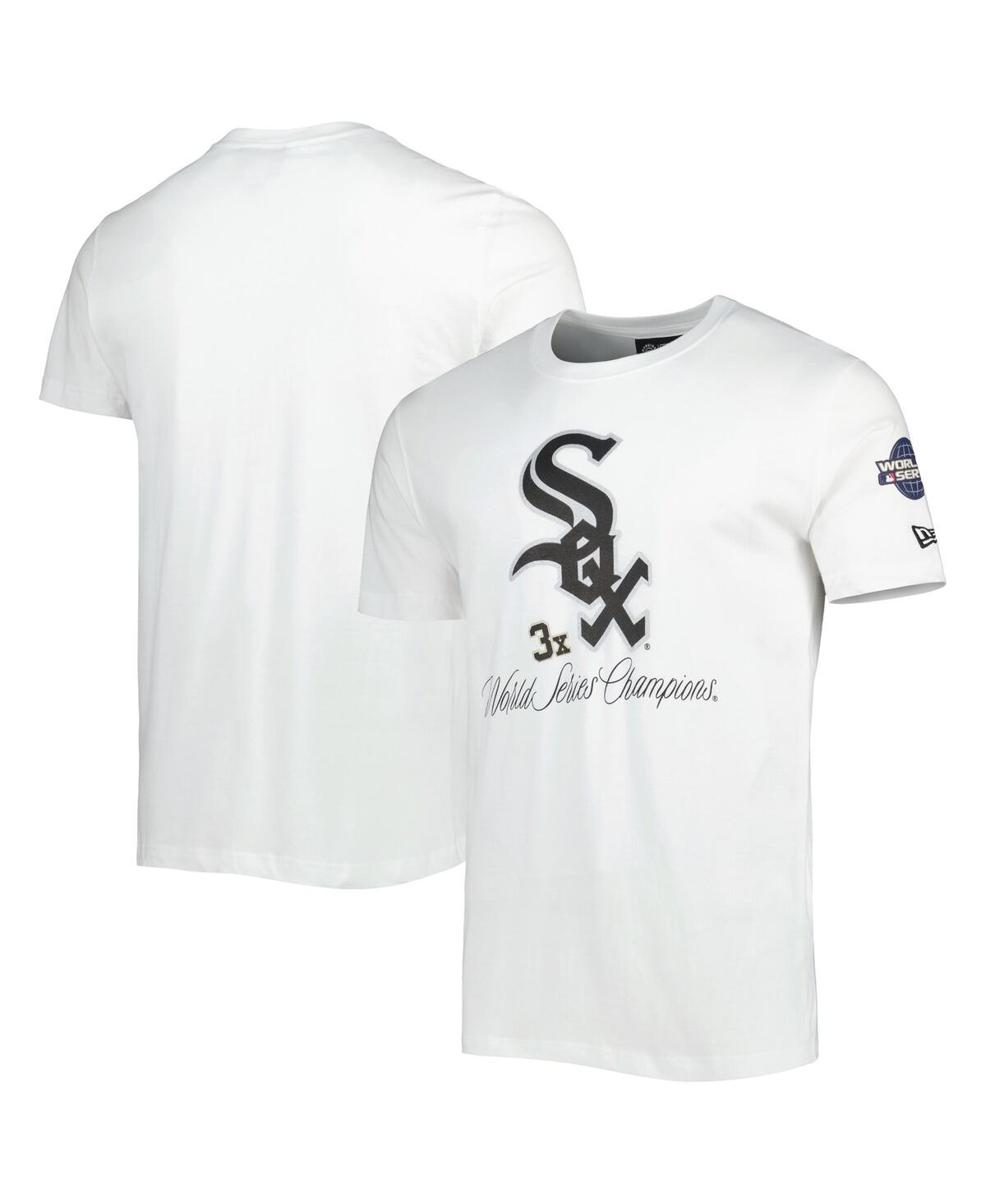 Shop New Era Men's  White Chicago White Sox Historical Championship T-shirt