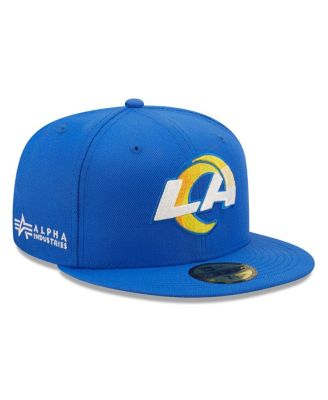 Lids Los Angeles Rams New Era x Alpha Industries 59FIFTY Fitted Hat - Royal