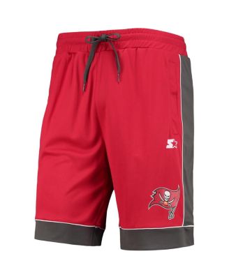 Men's Red, Pewter Tampa Bay Buccaneers Fan Favorite Fashion Shorts