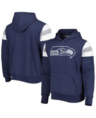 Men's College Navy Seattle Seahawks Premier Nico Pullover Hoodie