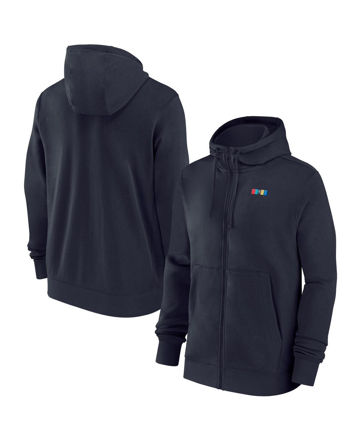 Men's NikeBarcelona Club Team Full-Zip Hoodie - Navy