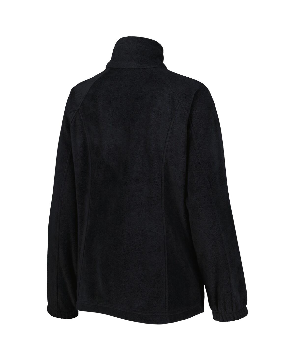 Shop Columbia Women's  Black Chicago Bulls Benton Springs Raglan Full-zip Jacket