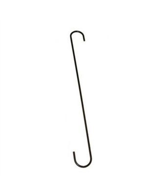 GH-24 S Shaped Garden Hook, Black, 24-Inch