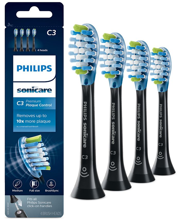Philips 4Pk. Sonicare Premium Plaque Control Brush Heads Macy's