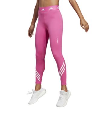 adidas - Women's Techfit 3-Stripes Elastic Waist 7/8 Leggings