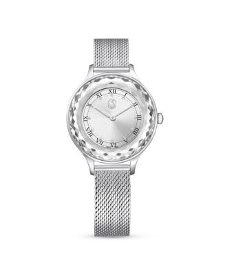 Swarovski Women's Analog Swiss Made Octea Nova Silver-Tone Stainless ...