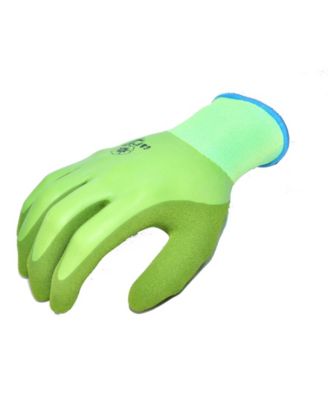 Women's Double Microfoam Latex Coated Gloves, 6 Pairs