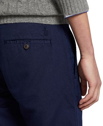Polo Ralph Lauren Men's Classic-Fit Linen-Blend Pants - Macy's