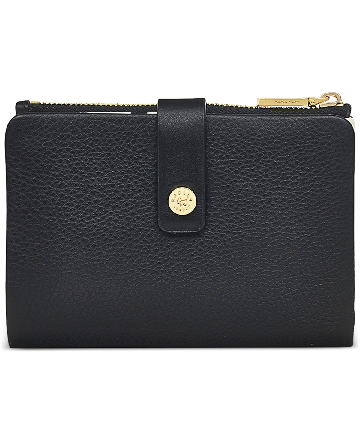 Radley London Leather Medium Bifold Wallet In Black