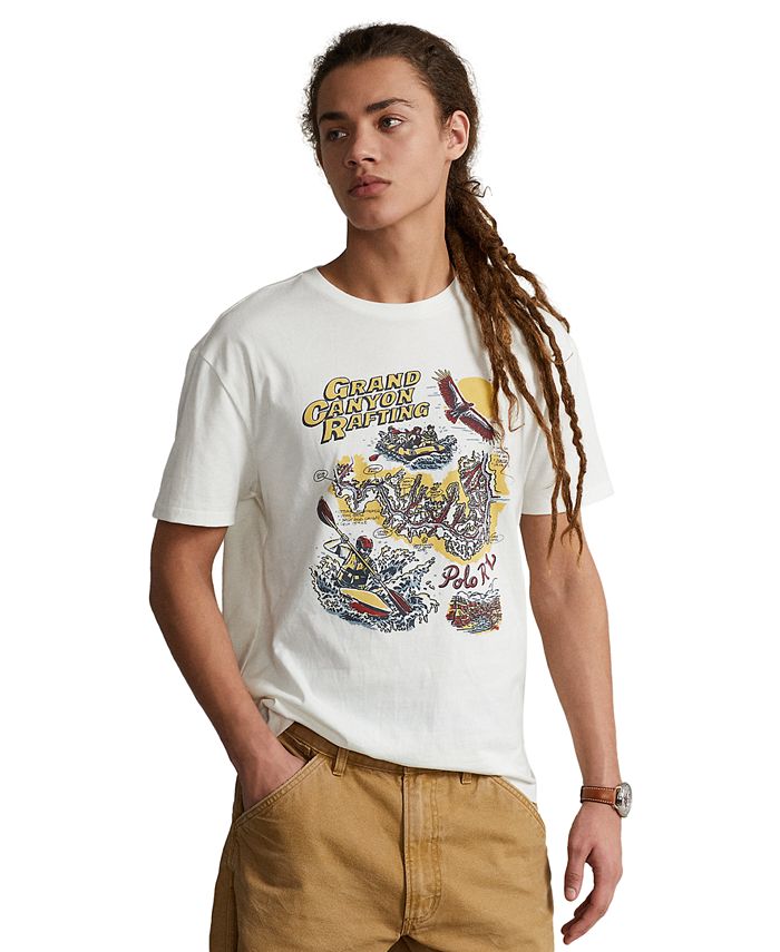 Macy's polo white tees hot sale