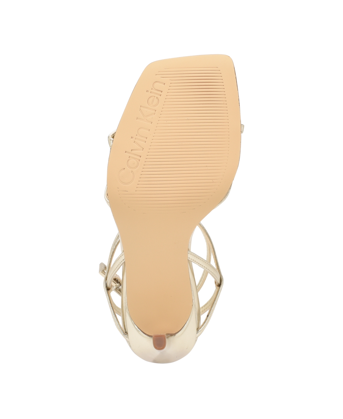 Calvin Klein Tegin Sandal In Gold