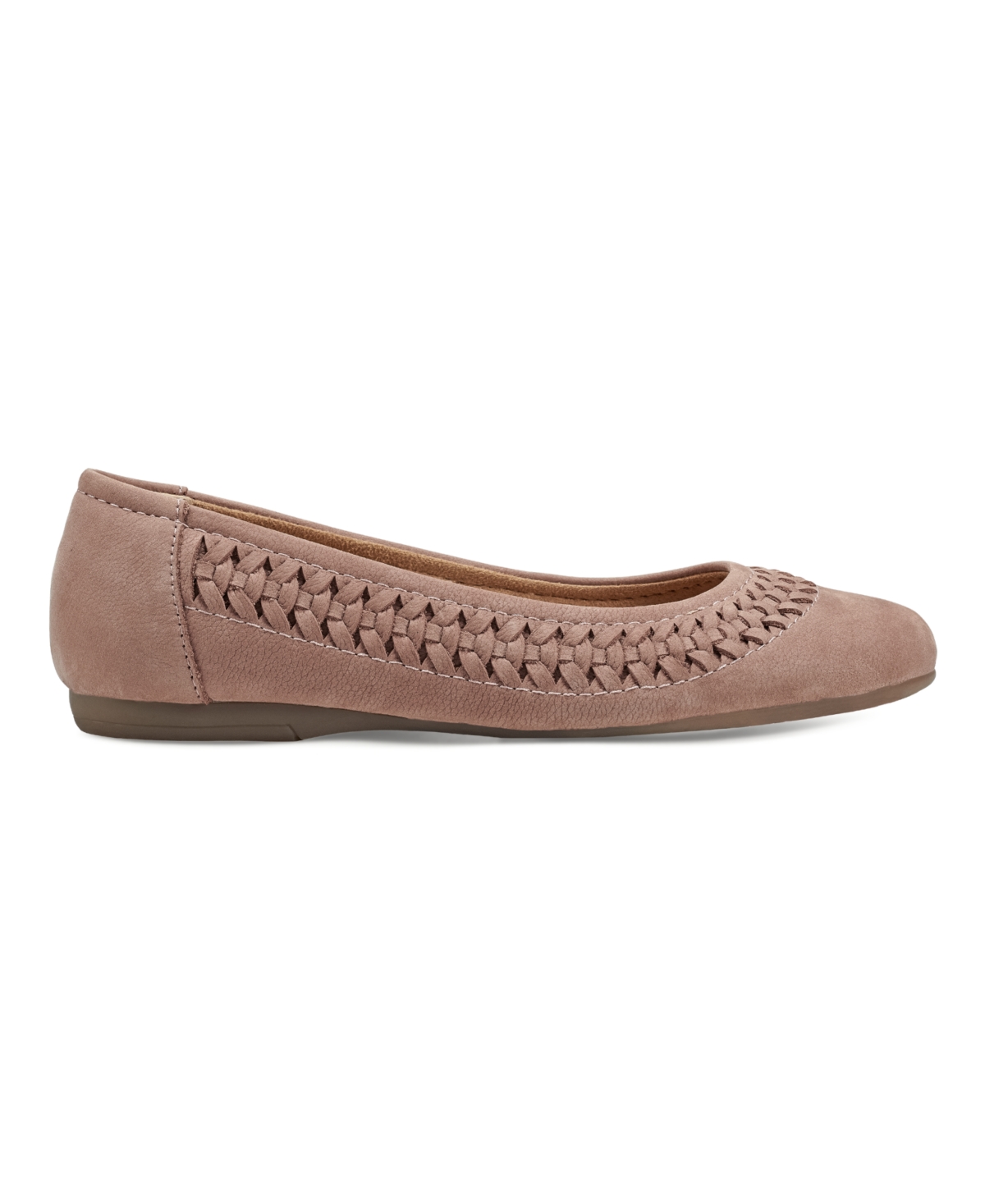 Earth Women's Jett Woven Round Toe Slip-on Dress Flats