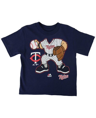 Majestic Toddler Boys' Minnesota Twins Pint-Sized Pitcher T-Shirt