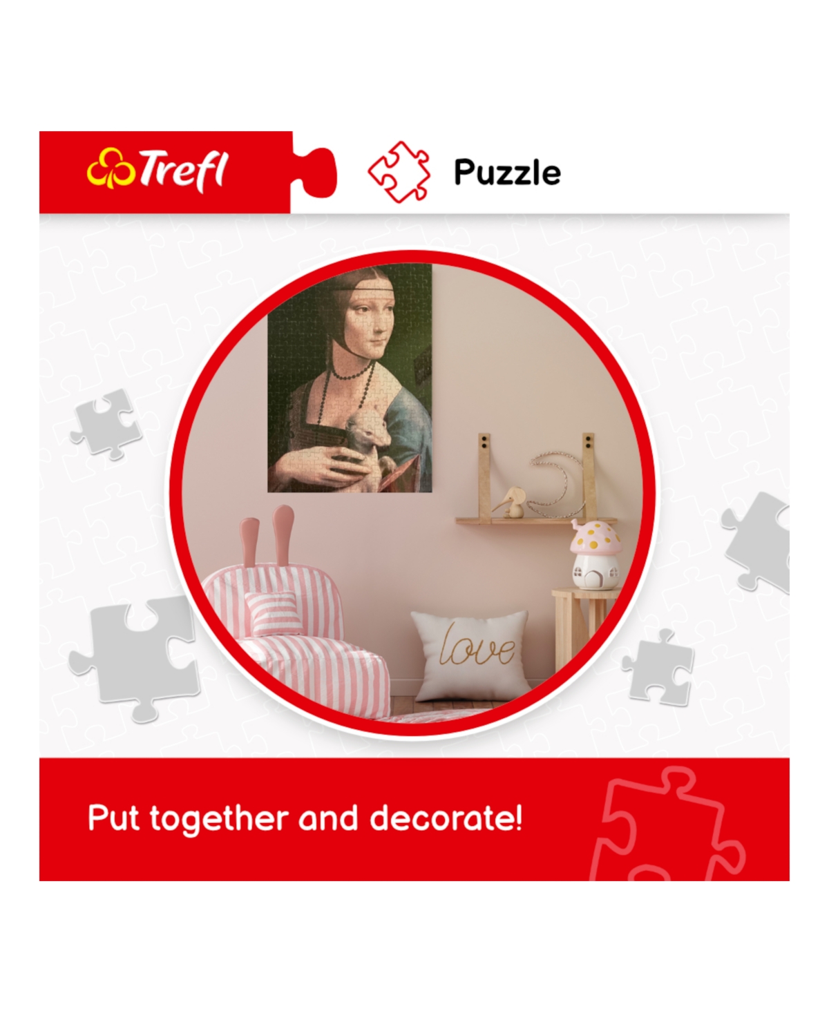 Shop Trefl Red 500 Piece Puzzle- Tiger Portrait In Multi
