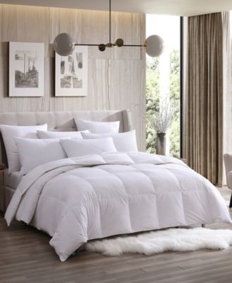 HeiQ Cooling White Feather & Down All Season Comforter, Full/Queen