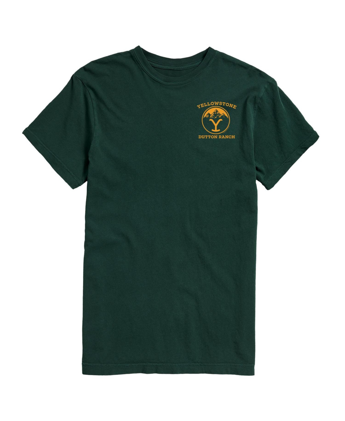 Airwaves Men's Yellowstone Short Sleeve T-shirt In Green