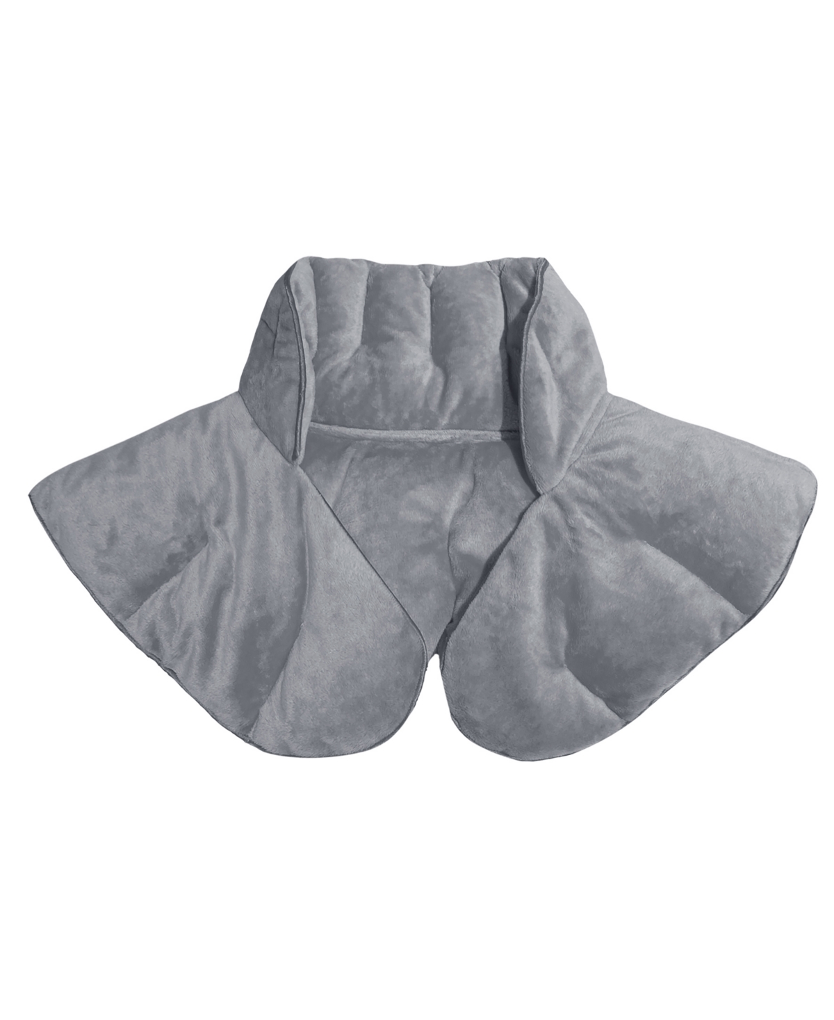 Shop Pur Serenity 3.5 Lbs Weighted Neck Wrap Cooling Microwave Heating Pad, Standard In Gray