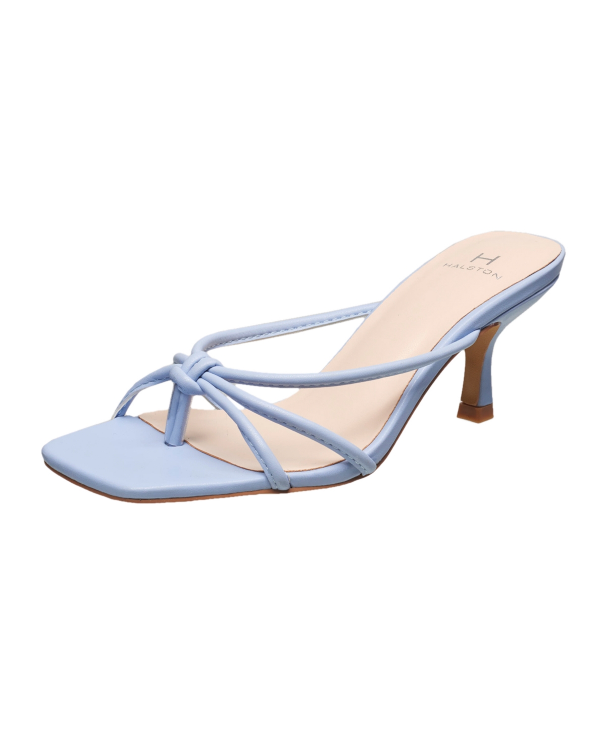 H Halston Women's Mirakle Slip On Dress Sandals In Light Blue