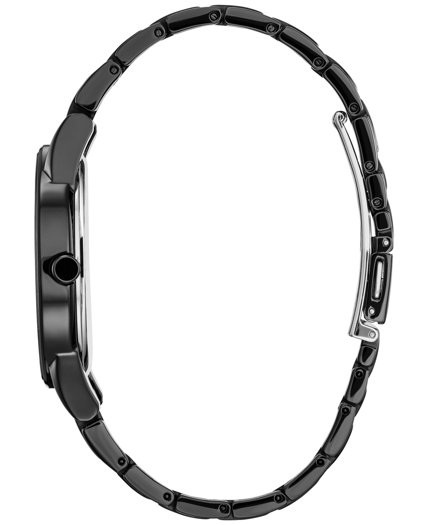 Часы Citizen Eco-Drive Unisex Disney Mickey Mouse Black Stainless Steel Bracelet Watch 40mm — фото 2
