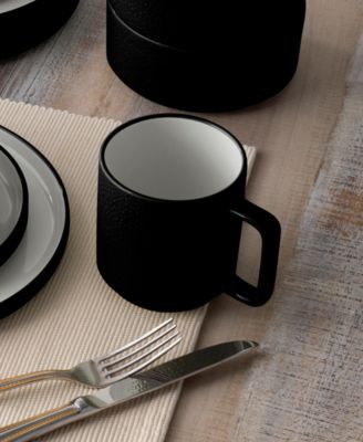 Colortex Stone Stax Mugs, Set of 4