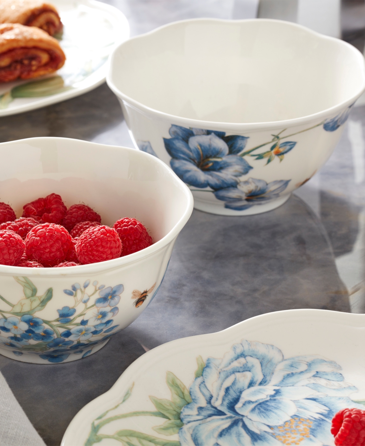 Lenox Butterfly Meadow Blue 18 Pc. Dinnerware Set, Service for 6, Exclusively at Macy's