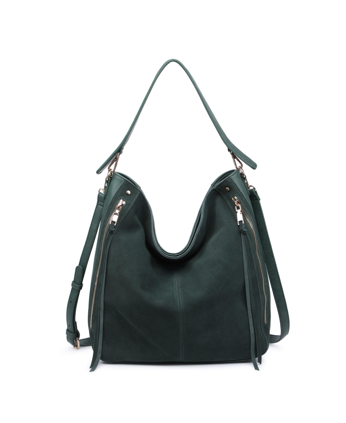 Moda Luxe Willow Medium Tote Bag In Emerald