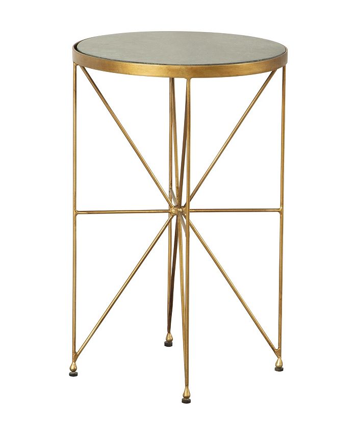 Coaster Home Furnishings Round Accent Table with Marble Top Macy's