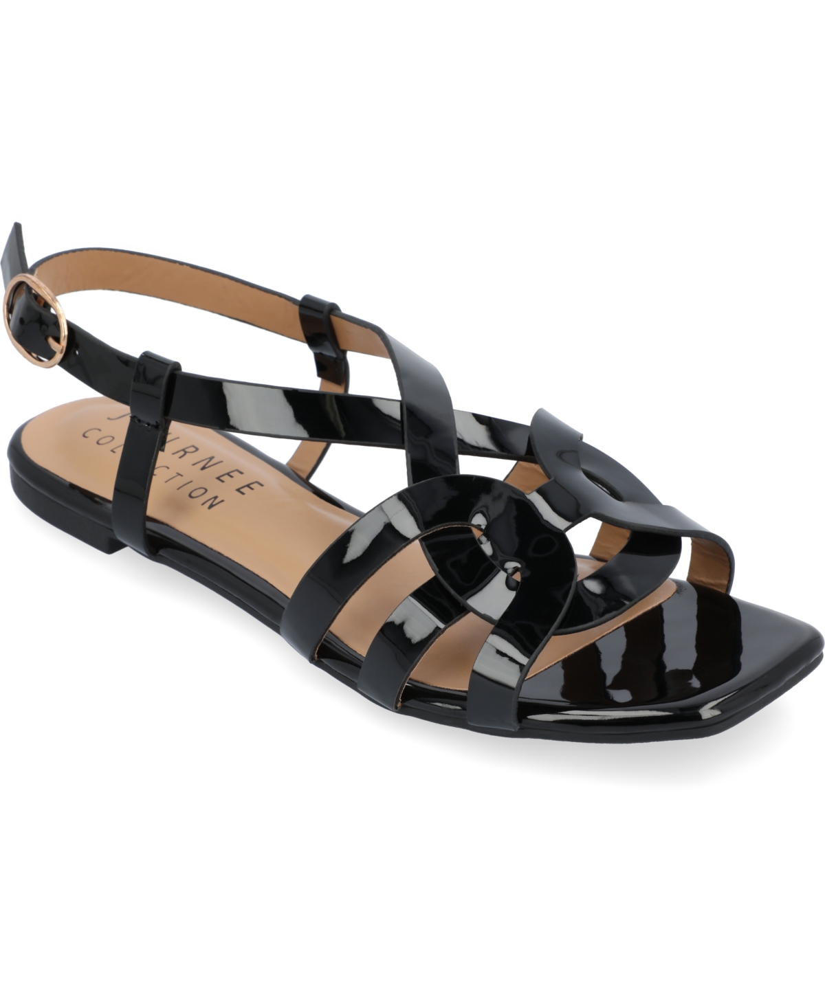Journee Collection Women's Alorra Flat Sandals Women's Shoes