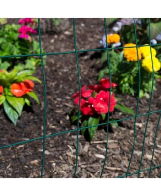 Welded Wire Fence, Vinyl Coated 16 Gauge, 3 x 2-In, 24 x 25in