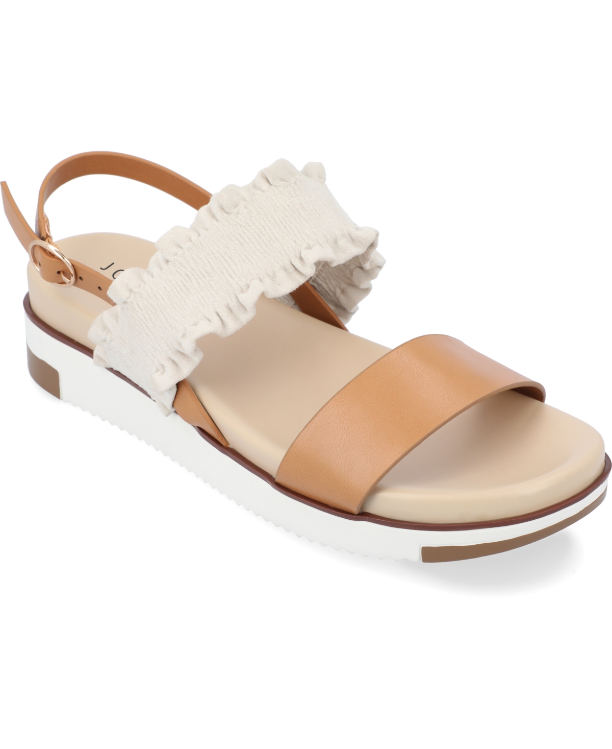 Journee Collection Riya Sandal In Tan