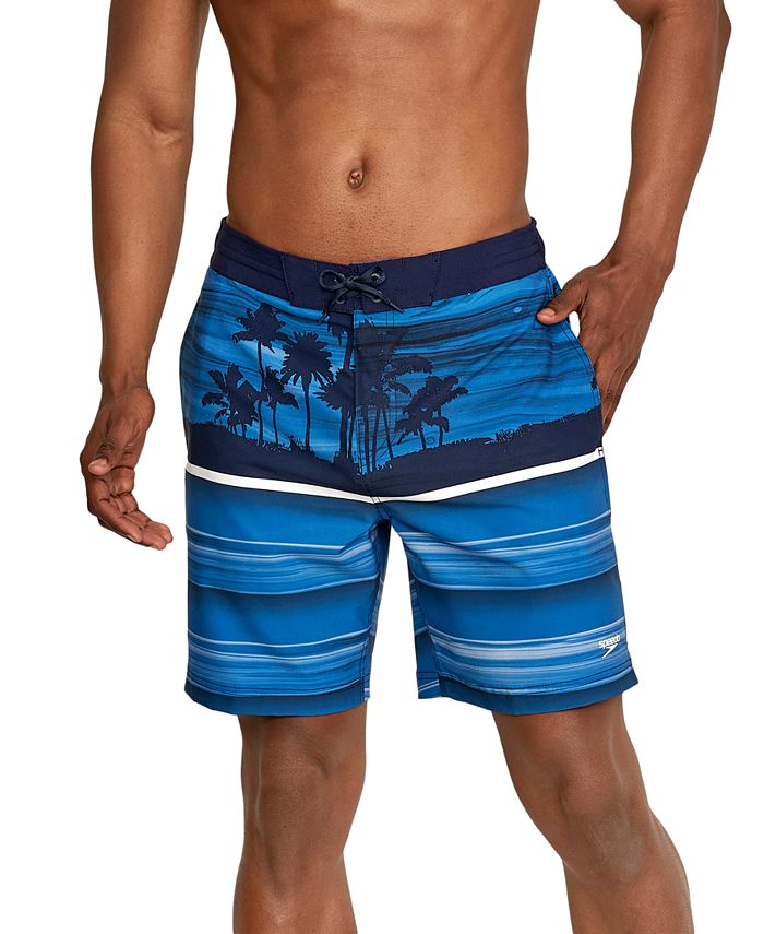 Speedo Men's Oasis Shade Bondi Basin 7 1/2" Board Shorts Macy's
