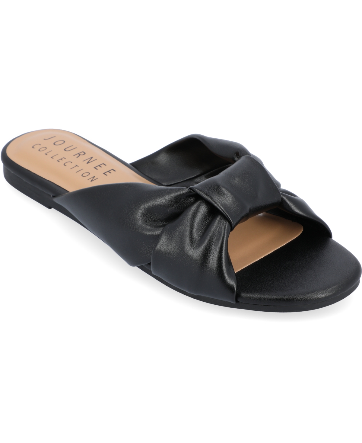 Journee Collection Collection Women's Tru Comfort Foam Zetia Sandals In Black