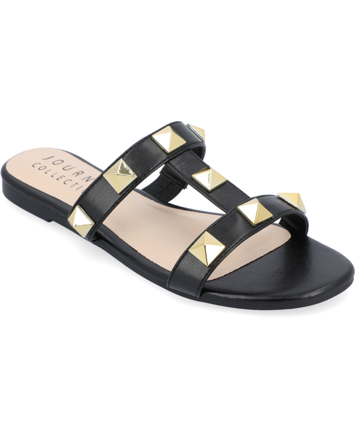 Journee Collection Women's Kendall Studded Sandals