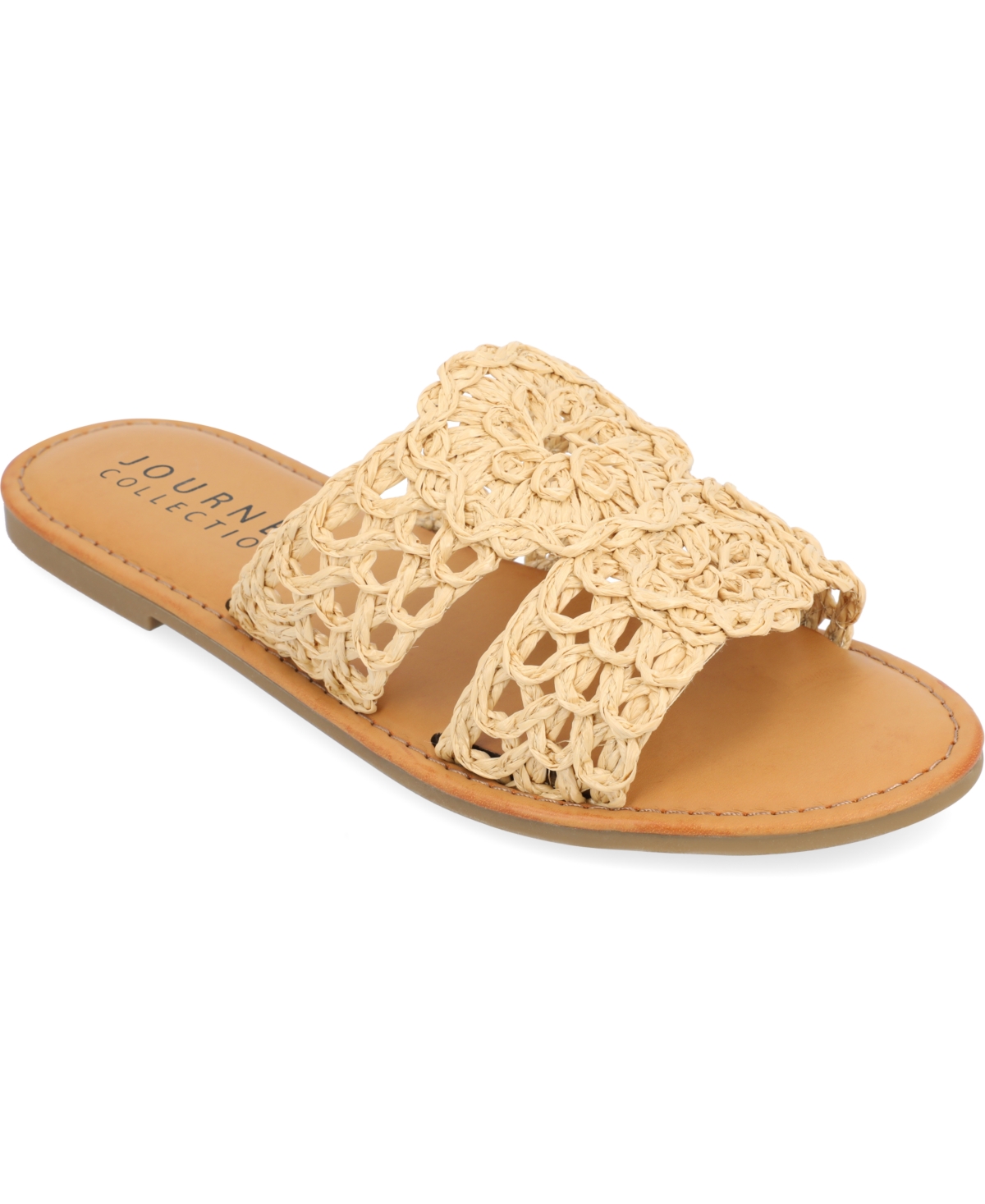 Journee Collection Tru Comfort Lissia Sandal In Natural