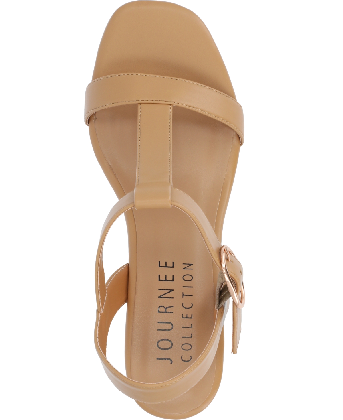Journee Collection Women's Matildaa Platform Wedge Sandals