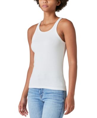 Women's Ribbed Scoop-Neck Tank Top 