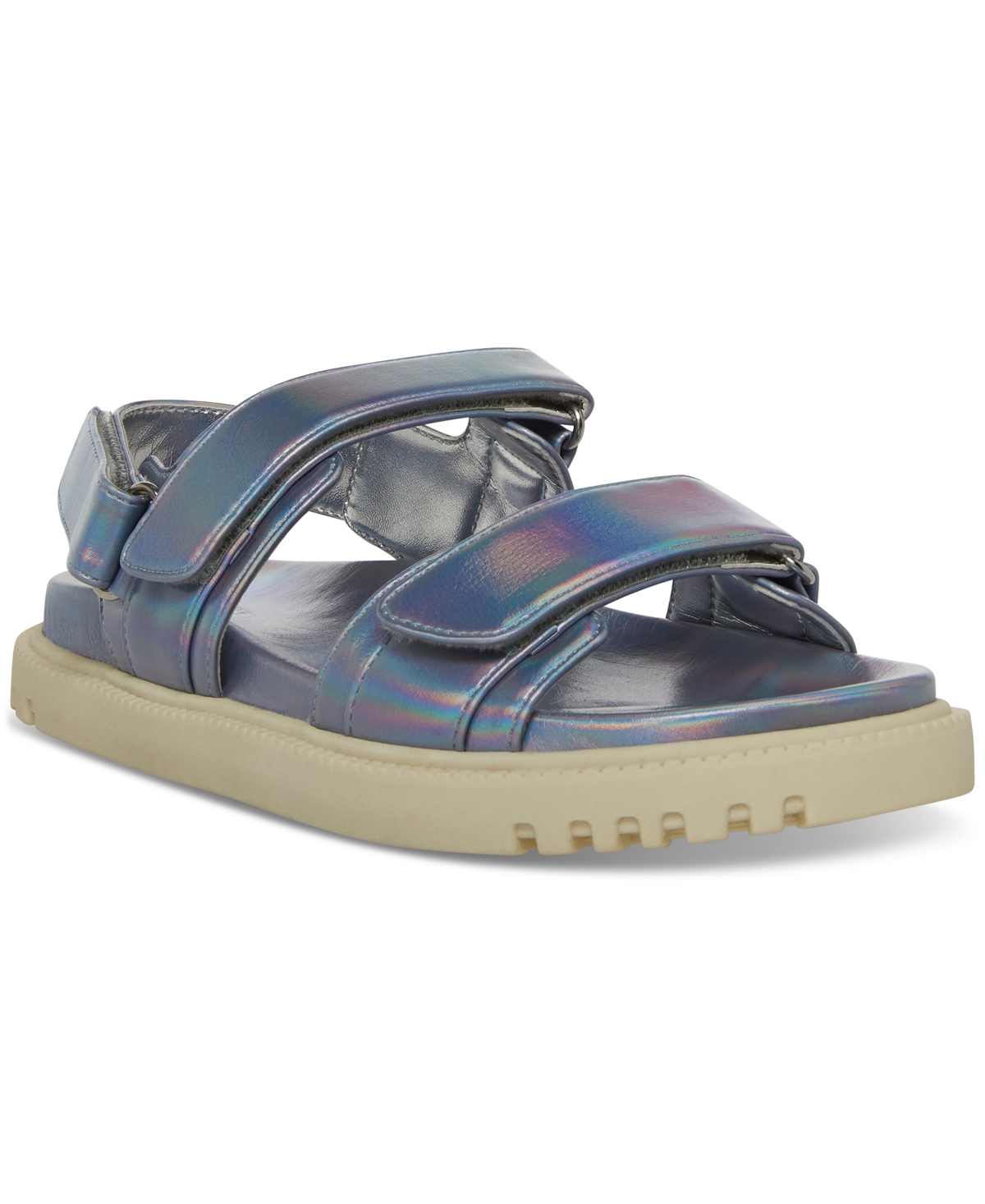Madden Girl Amore Embellished Strappy Footbed Sandals