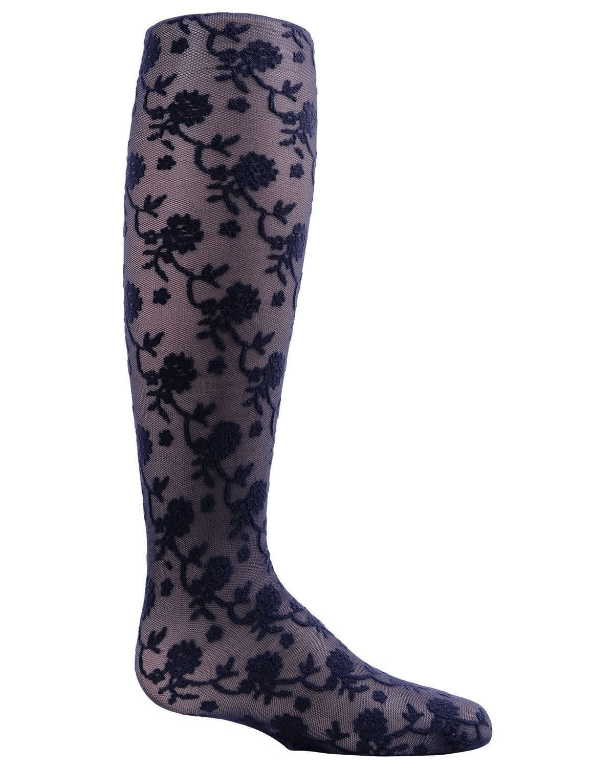 MeMoi Girls Roselle Sheer Tights