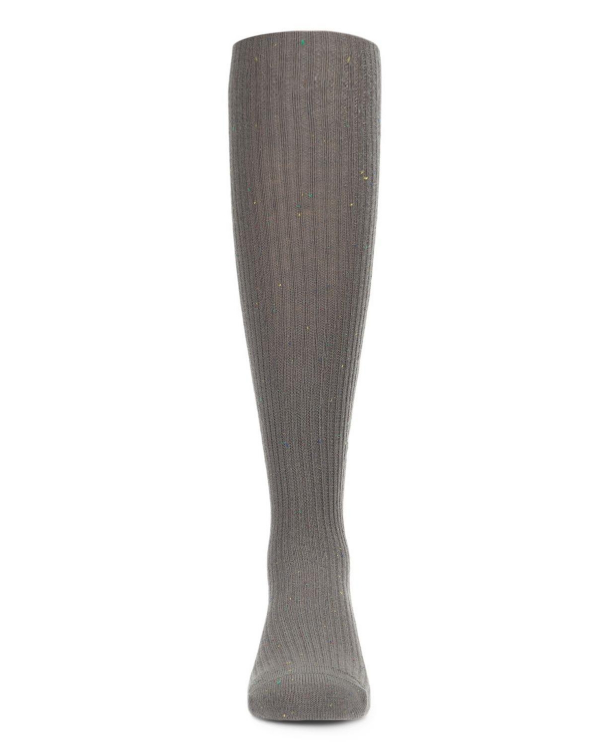 MeMoi Big Girls Thin Ribbed Speckled Cotton Tights