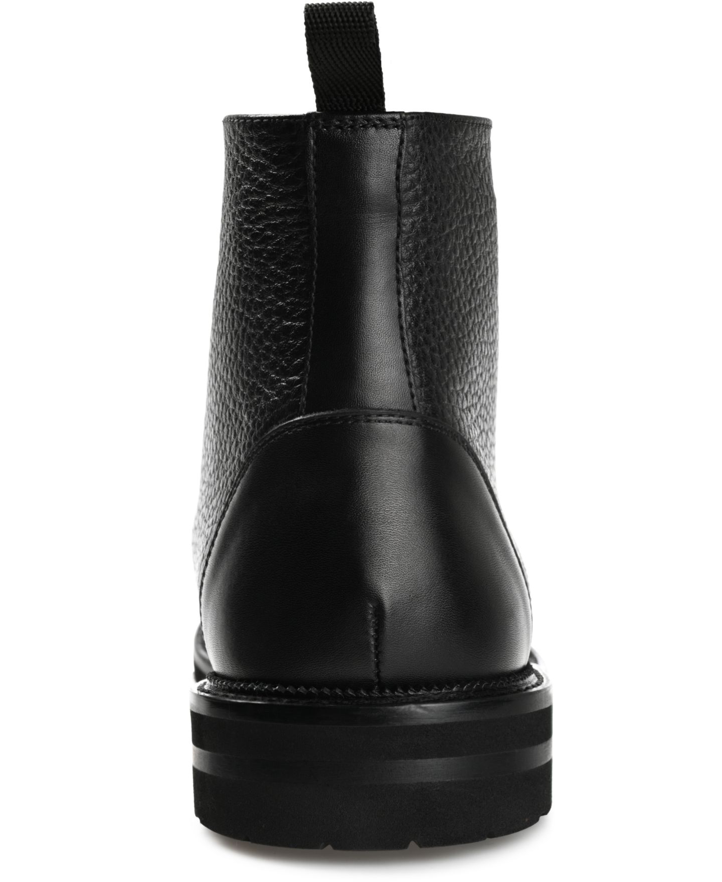 Мужские ботинки Taft Rome Full-grain Leather Cap Toe Dress Boots, цвет: Чёрный, вариант 1 — фото 3