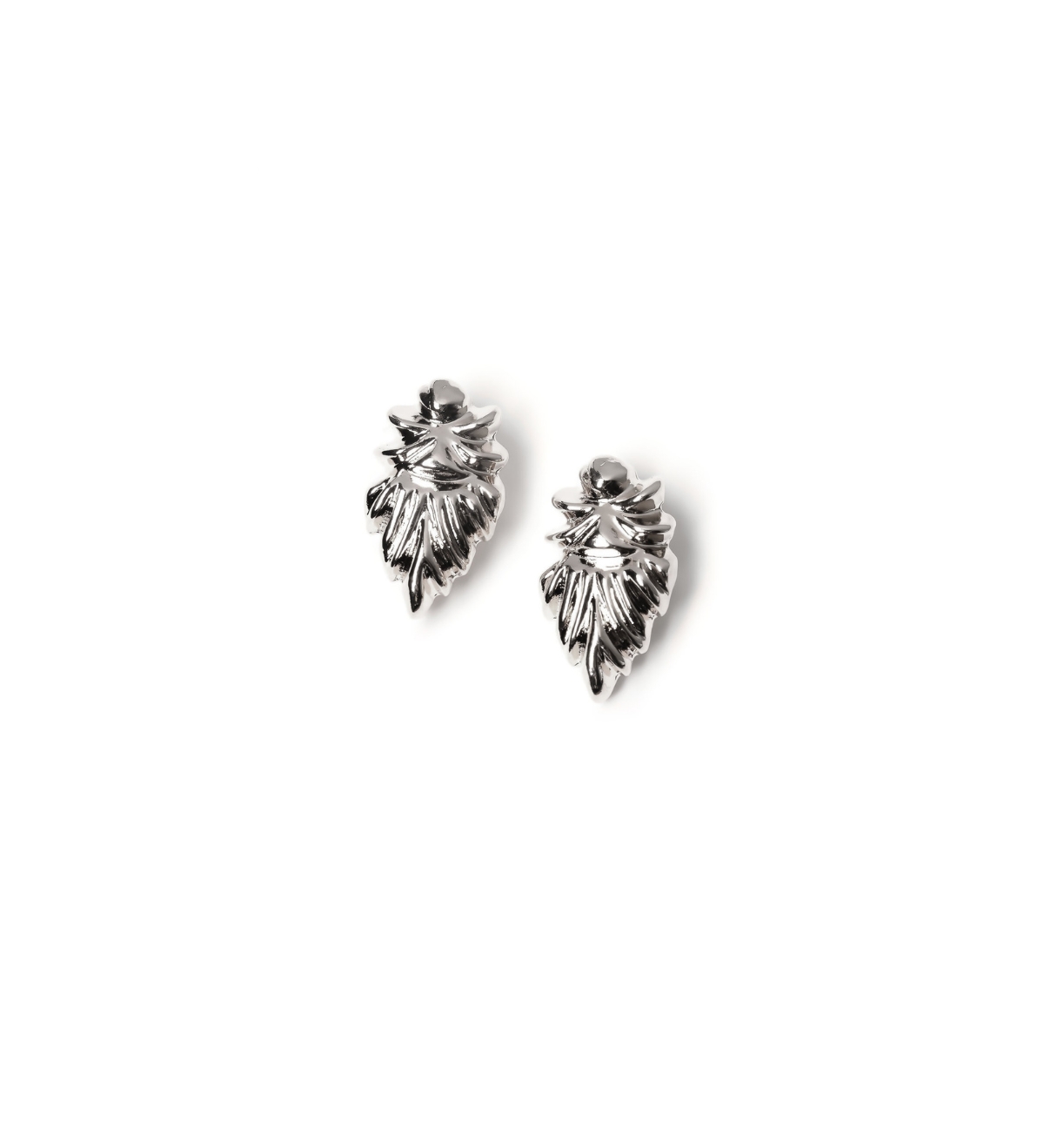 May Stud Earrings - Silver