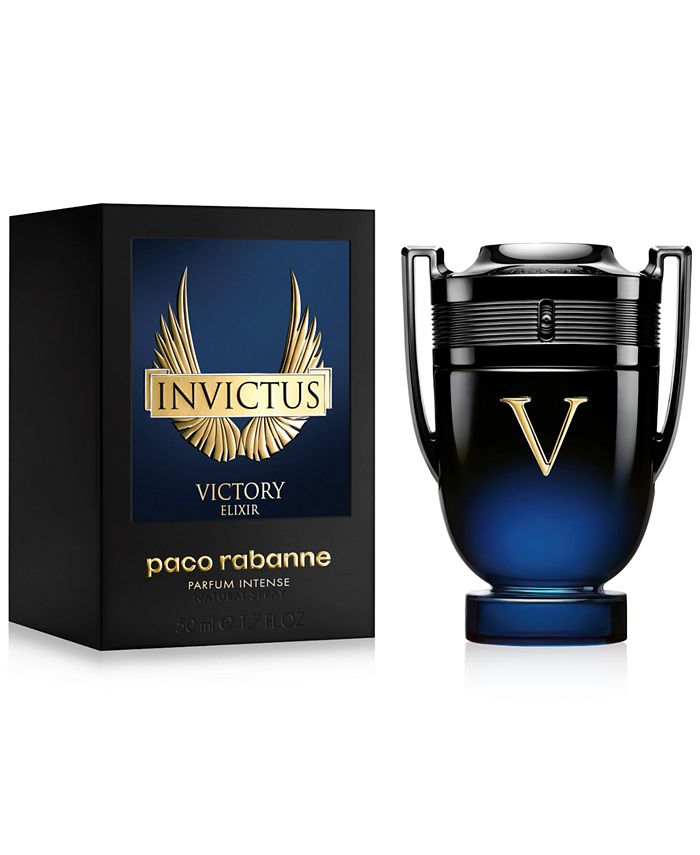 Rabanne Men's Invictus Victory Elixir Parfum Intense Spray, 1.7 oz ...