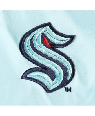 Women's Blue, Deep Sea Blue Seattle Kraken Staci Half-Zip Windbreaker Jacket