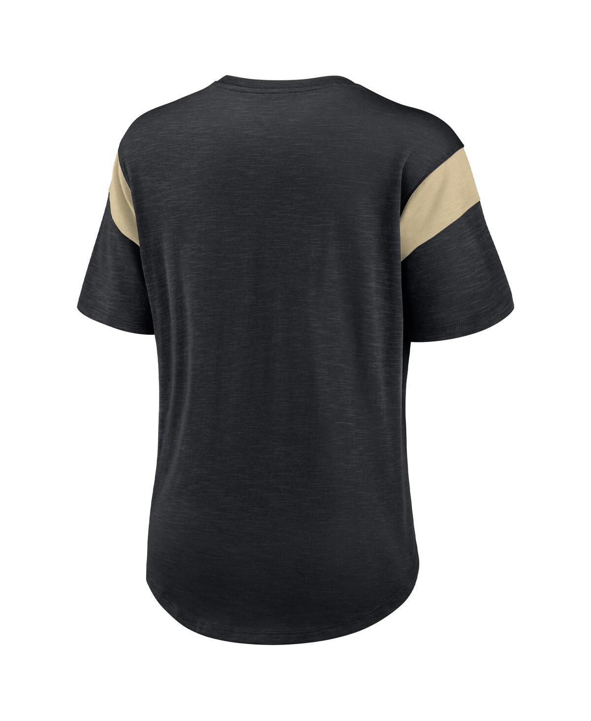 Nike Women's Fashion Prime Logo (nfl New Orleans Saints) T-shirt In Heather Black