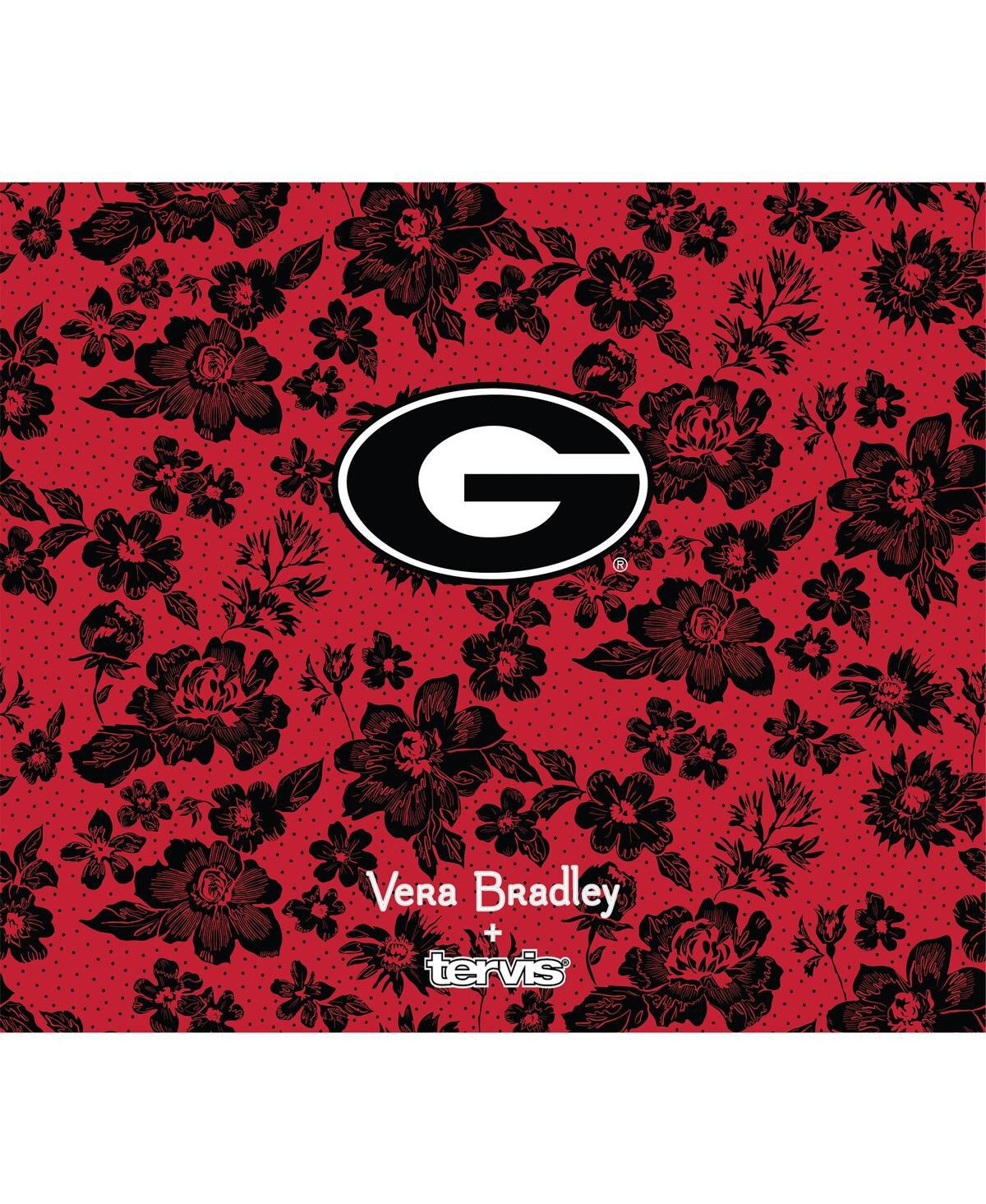 Vera Bradley x Tervis Georgia Bulldogs Wide Mouth Bottle with Deluxe Lid