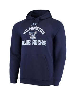 Men's Navy Wilmington Blue Rocks All Day Raglan Fleece Pullover Hoodie