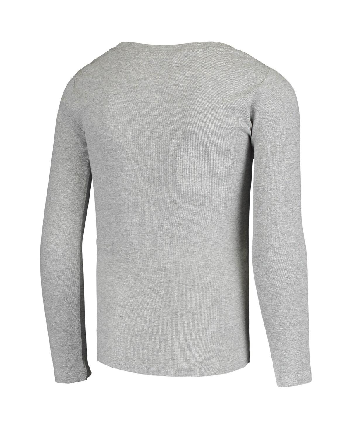 Youth BoysLos Angeles Rams Long Sleeve T-shirt and Pants Sleep Set - Gray