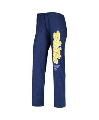 Women's Gold, Navy St. Louis Blues Meter Muscle Tank Top and Pants Sleep Set