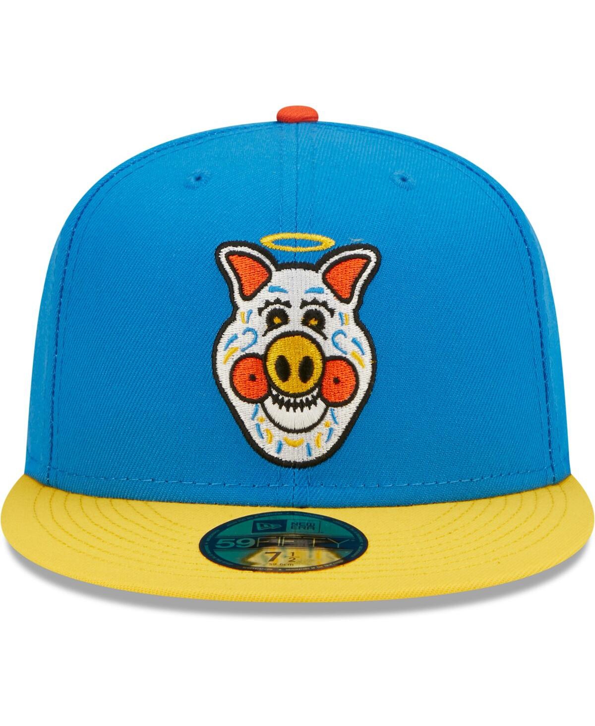 Men's New Era Yellow Santos de San Pablo Copa De La Diversion 59FIFTY Fitted Hat - Yellow