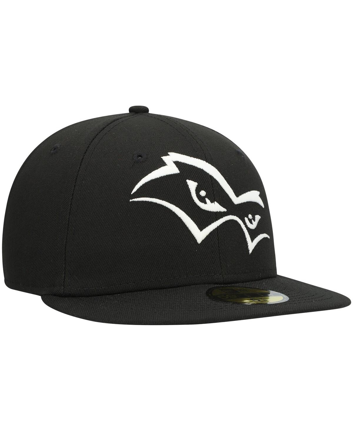 Men's New EraQuad Cities River Bandits Authentic Collection Team Alternate 59FIFTY Fitted Hat - Black